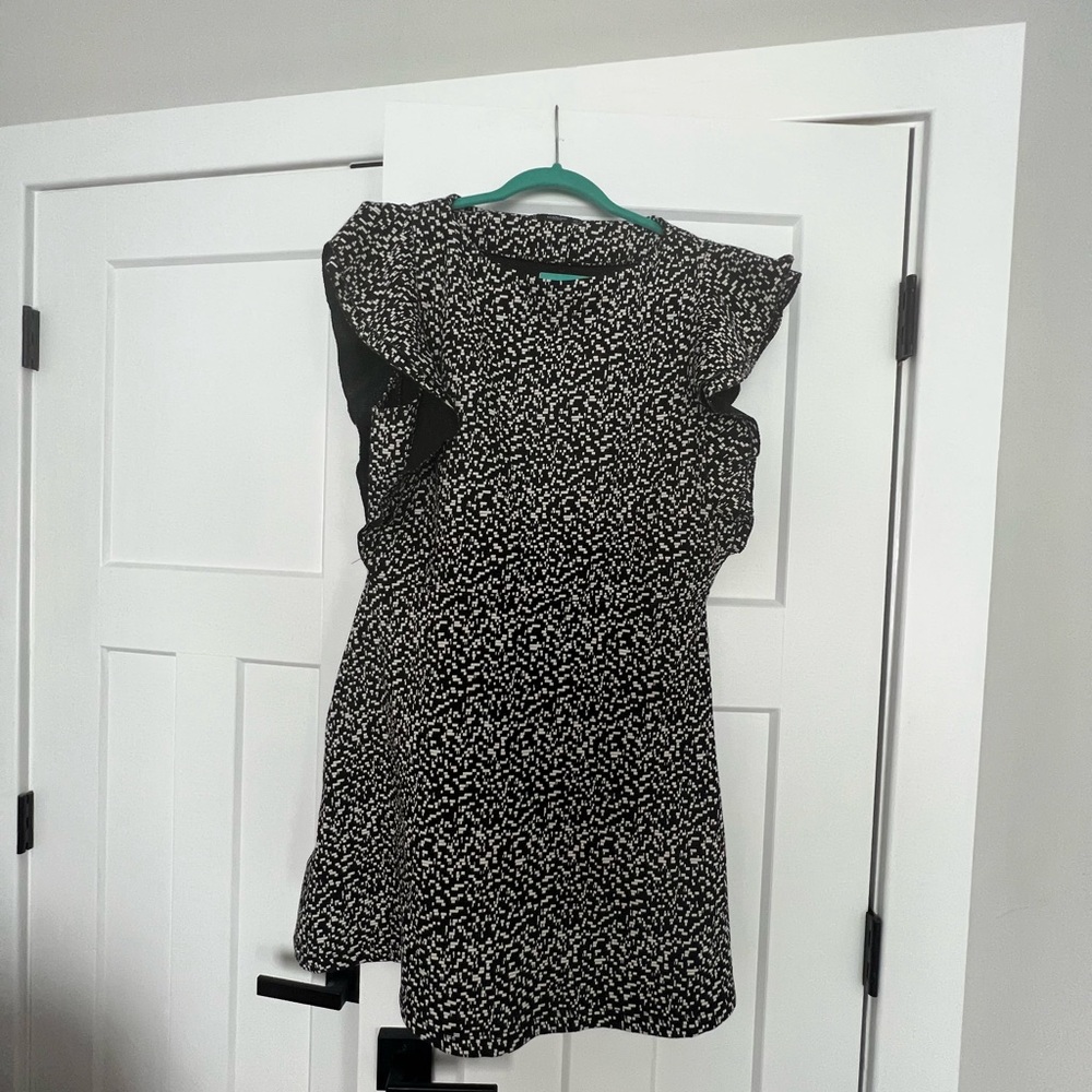 Mango Tweed Mini Dress.